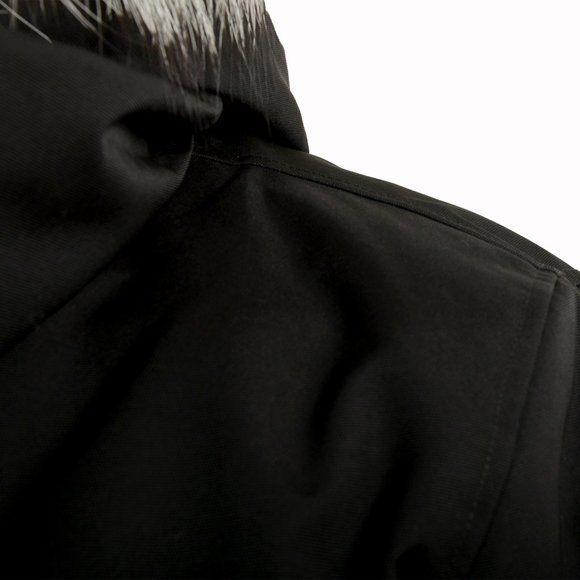 Mackage Men's "Edward-X" Black Fur-Trim Long Parka Jacket sz US 38/S IT 48 - Picture 6 of 8